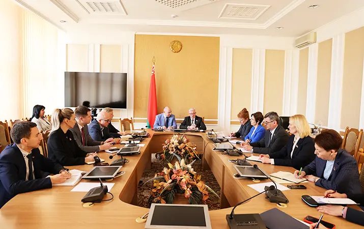 Расширенное заседание Постоянной комиссии Палаты представителей Национального собрания Республики Беларусь по здравоохранению, физической культуре, семейной и молодежной политике