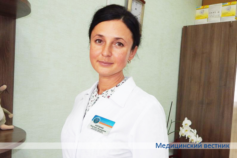 Кристина Карпенко, заведующая педиатрическим отделением № 4