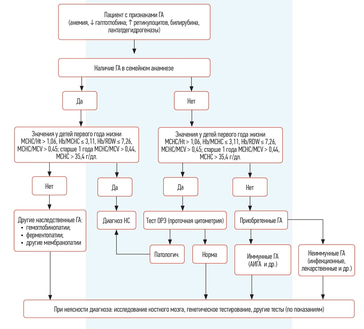 Algoritm diagnostiki