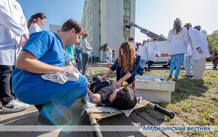 Командно-штабные учения в  ГКБСМП