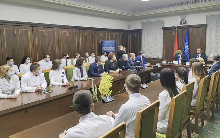 Фото предоставлено пресс-службой ГомГМУ.