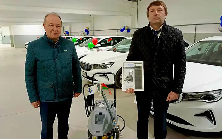 Открылось гаражное помещение Могилевской городской автобазы учреждений здравоохранения